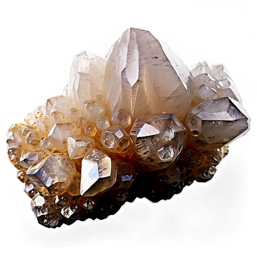 Quartz Crystal Cluster Png 06132024 PNG image