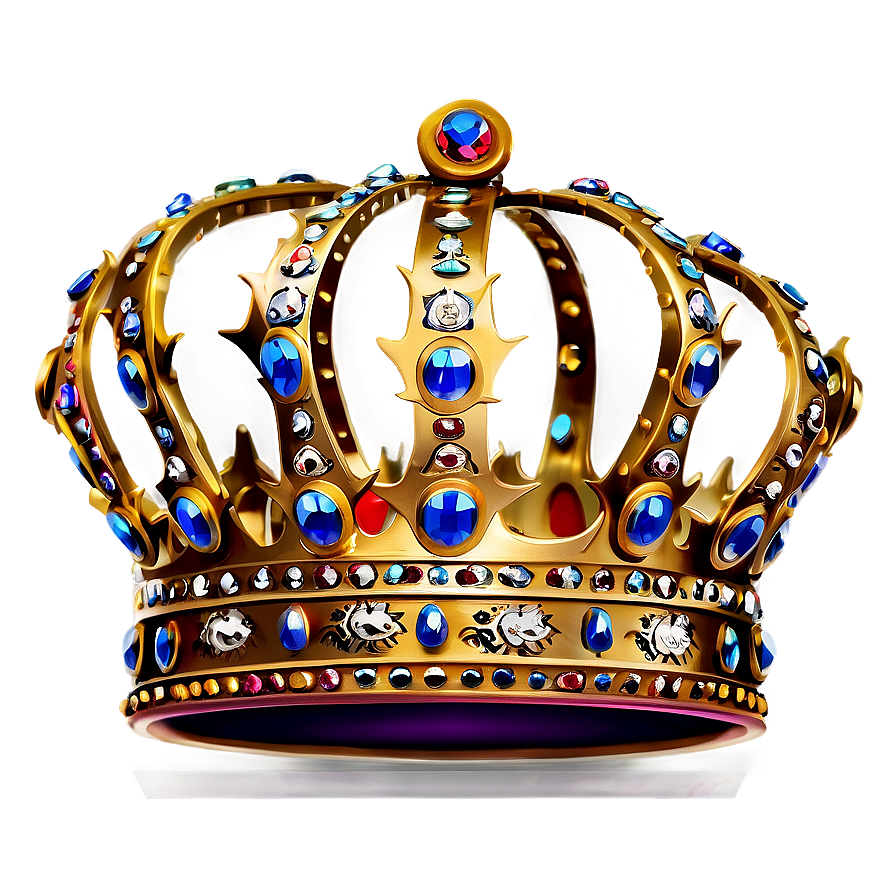 Queen And King Crown Png Wrh85 PNG image