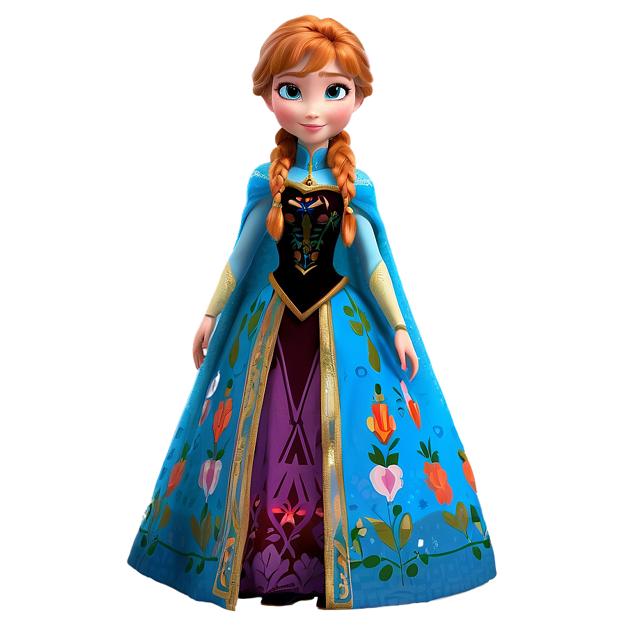 Queen Anna Frozen 2 Png Fam PNG image