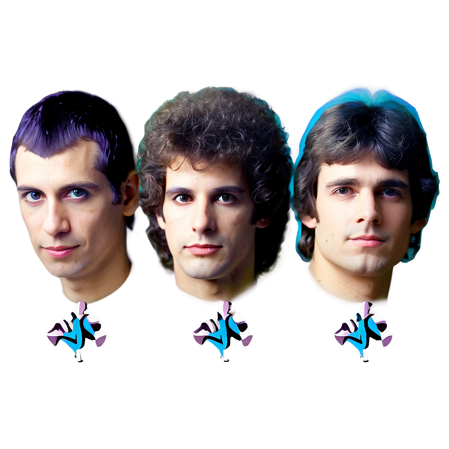 Queen Band Members Png 05212024 PNG image