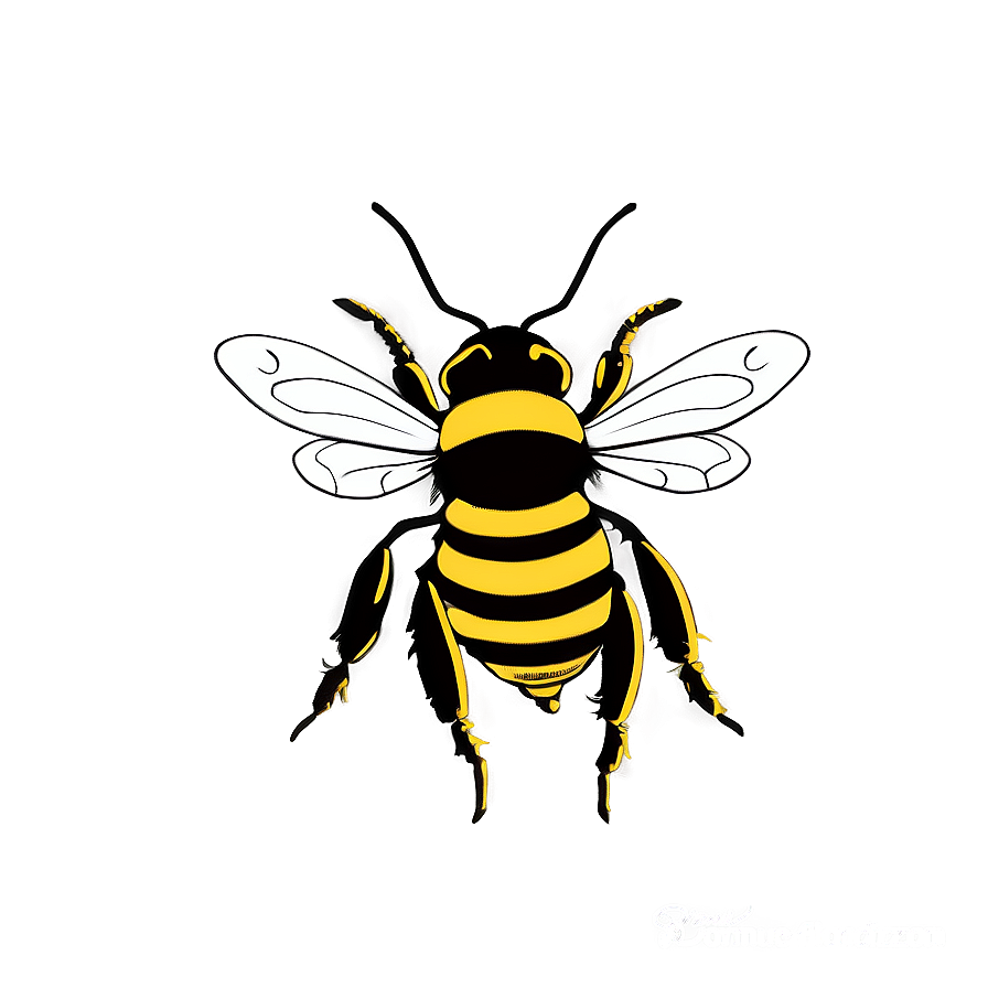 Queen Bee With Buzzing Bees Png 81 PNG image