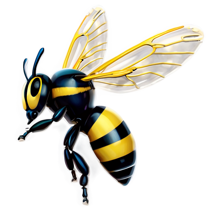 Queen Bee With Wings Spread Png Jhh PNG image