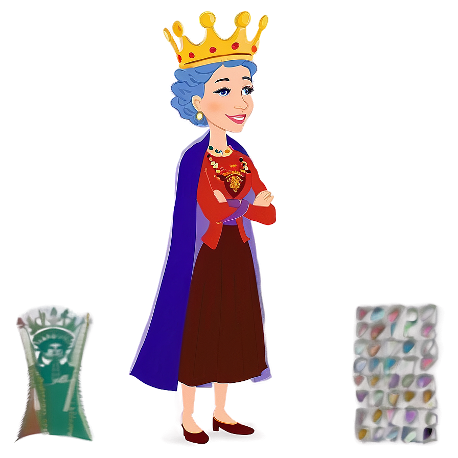 Queen Cartoon Character Png 77 PNG image