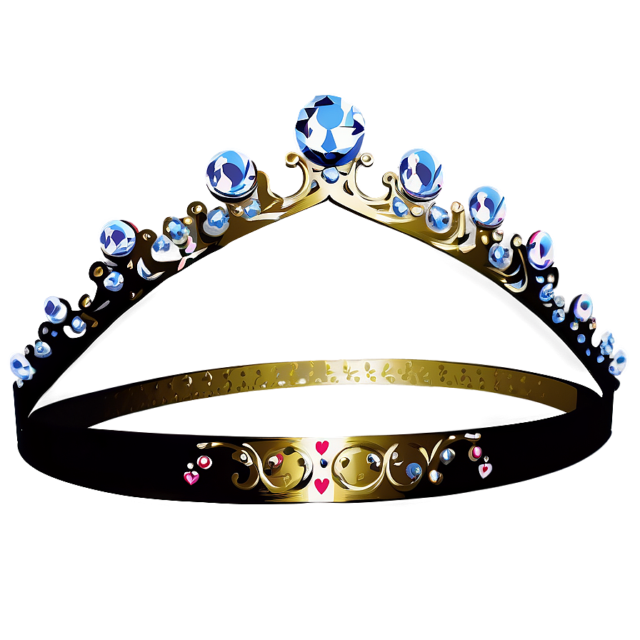 Queen's Tiara Graphic Png Vrq65 PNG image