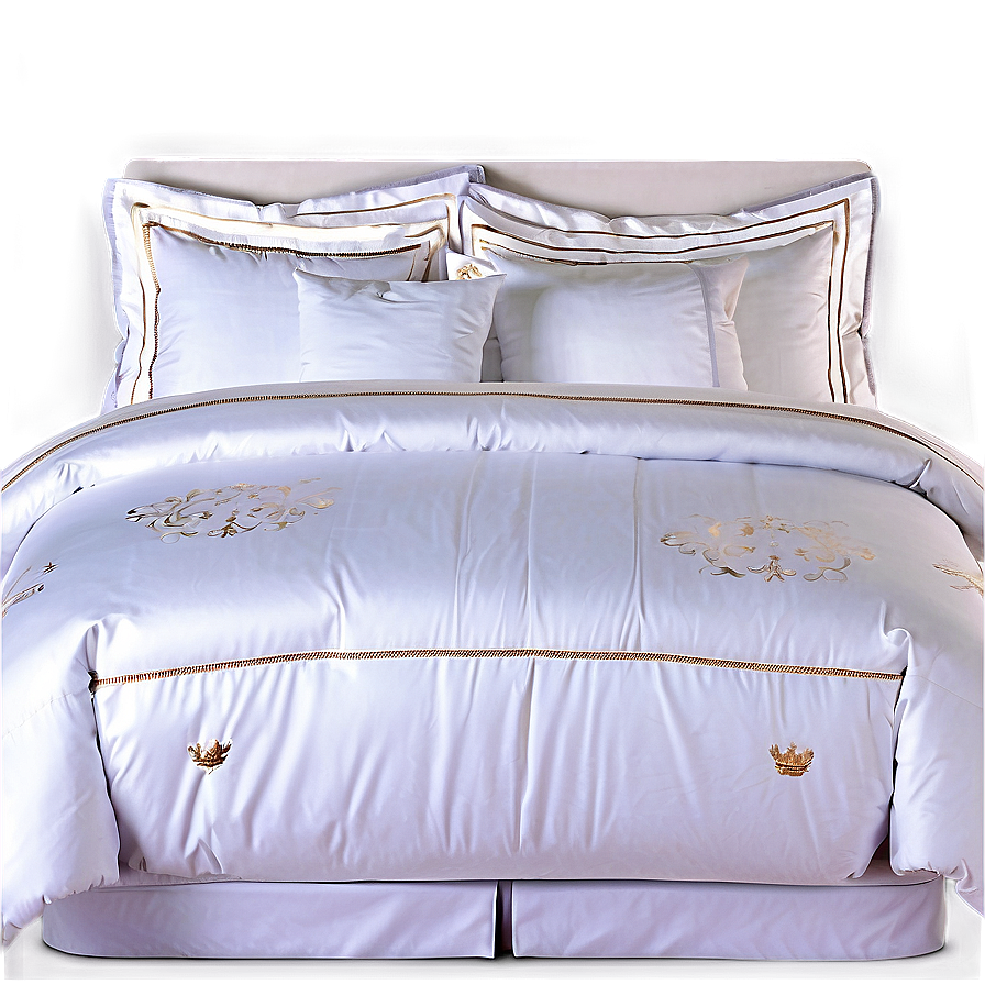 Queen Size Elegant Bedding Png 42 PNG image