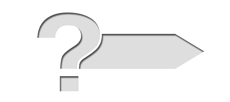 Question Mark Arrow Graphic PNG image