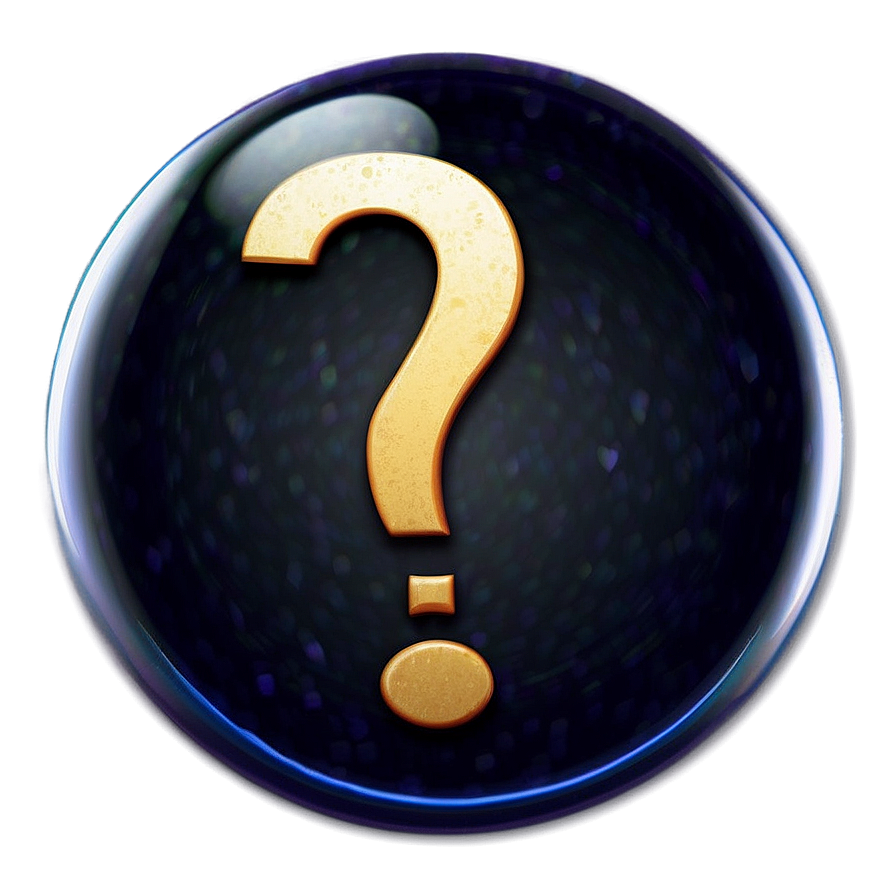 Question Mark Transparent Art Png Wya40 PNG image