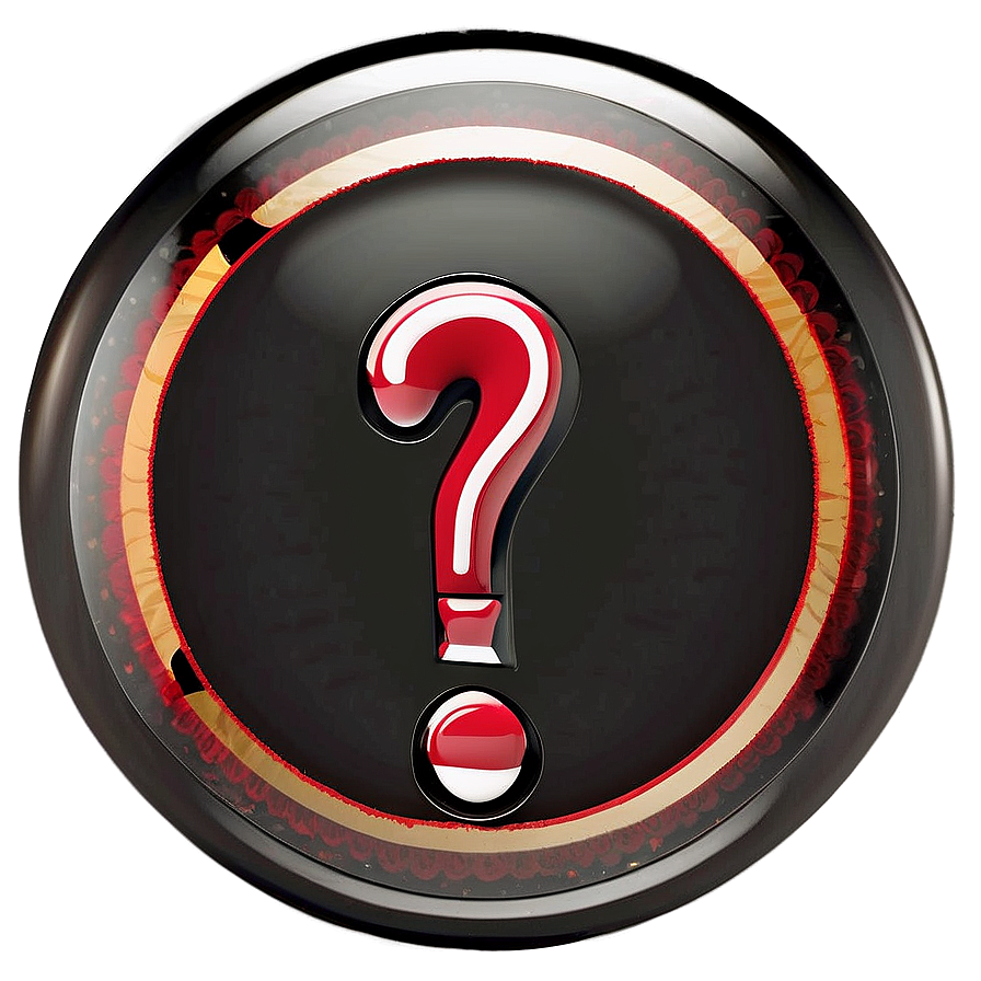 Question Mark Transparent Button Png Ikd PNG image