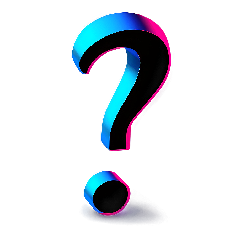 Question Mark Transparent Outline Png 05262024 PNG image