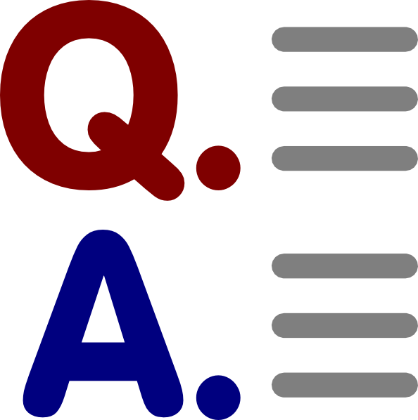 Questionand Answer Icons PNG image