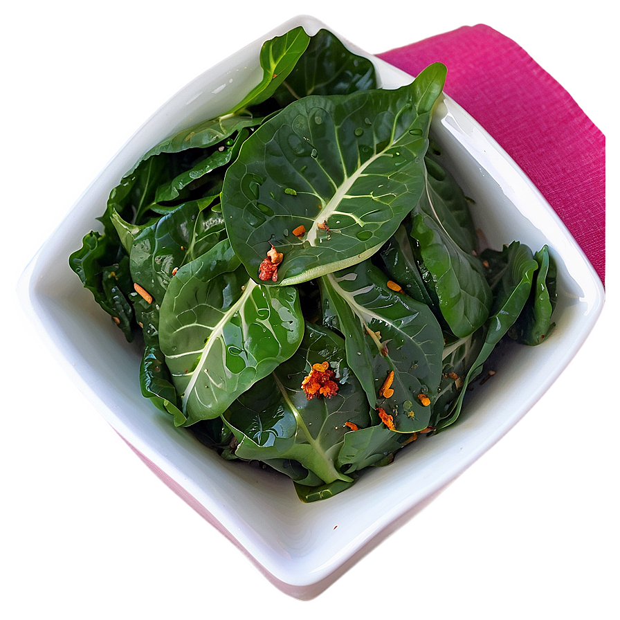 Quick Collard Greens Png 1 PNG image