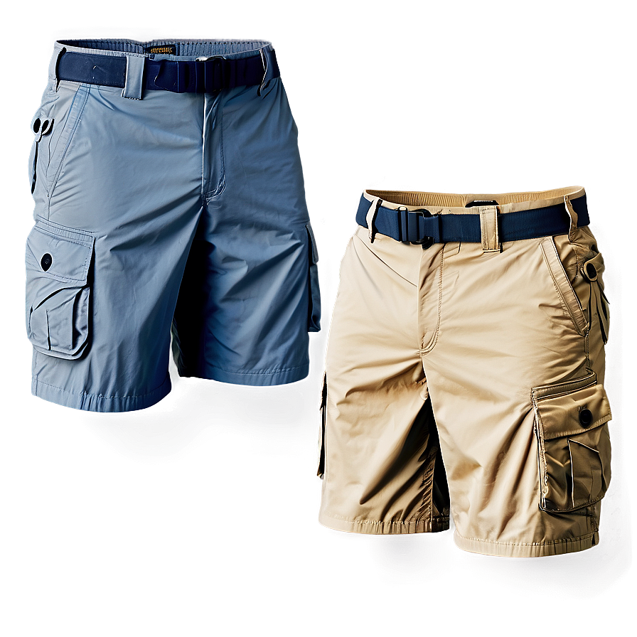 Quick Dry Cargo Shorts Png Mti33 PNG image