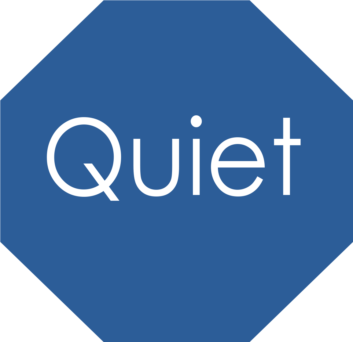 Quiet Text Graphic Blue Background PNG image