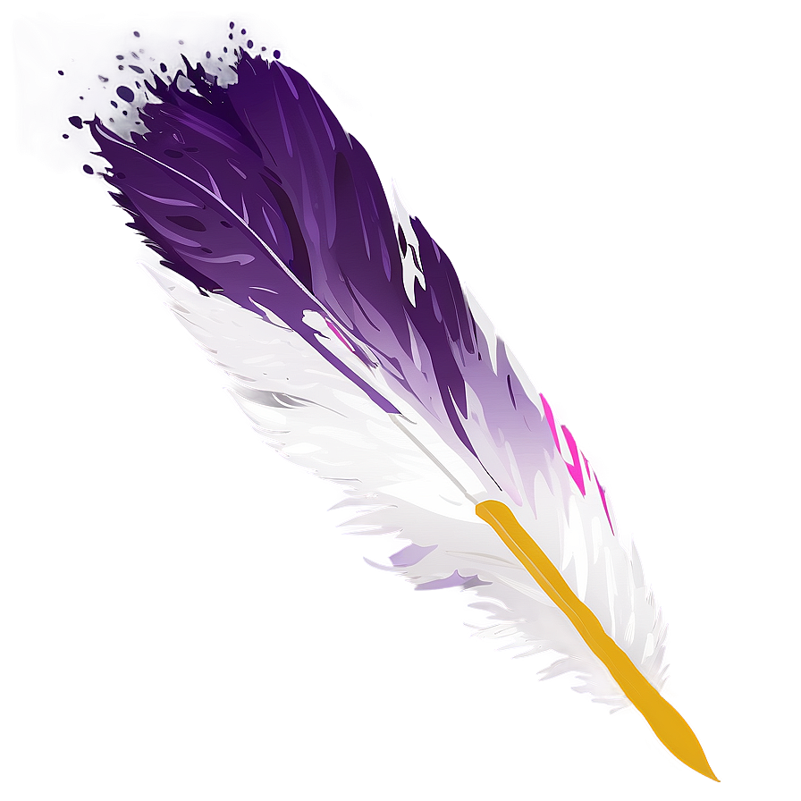 Quill Pen And Ink Splatter Png 50 PNG image