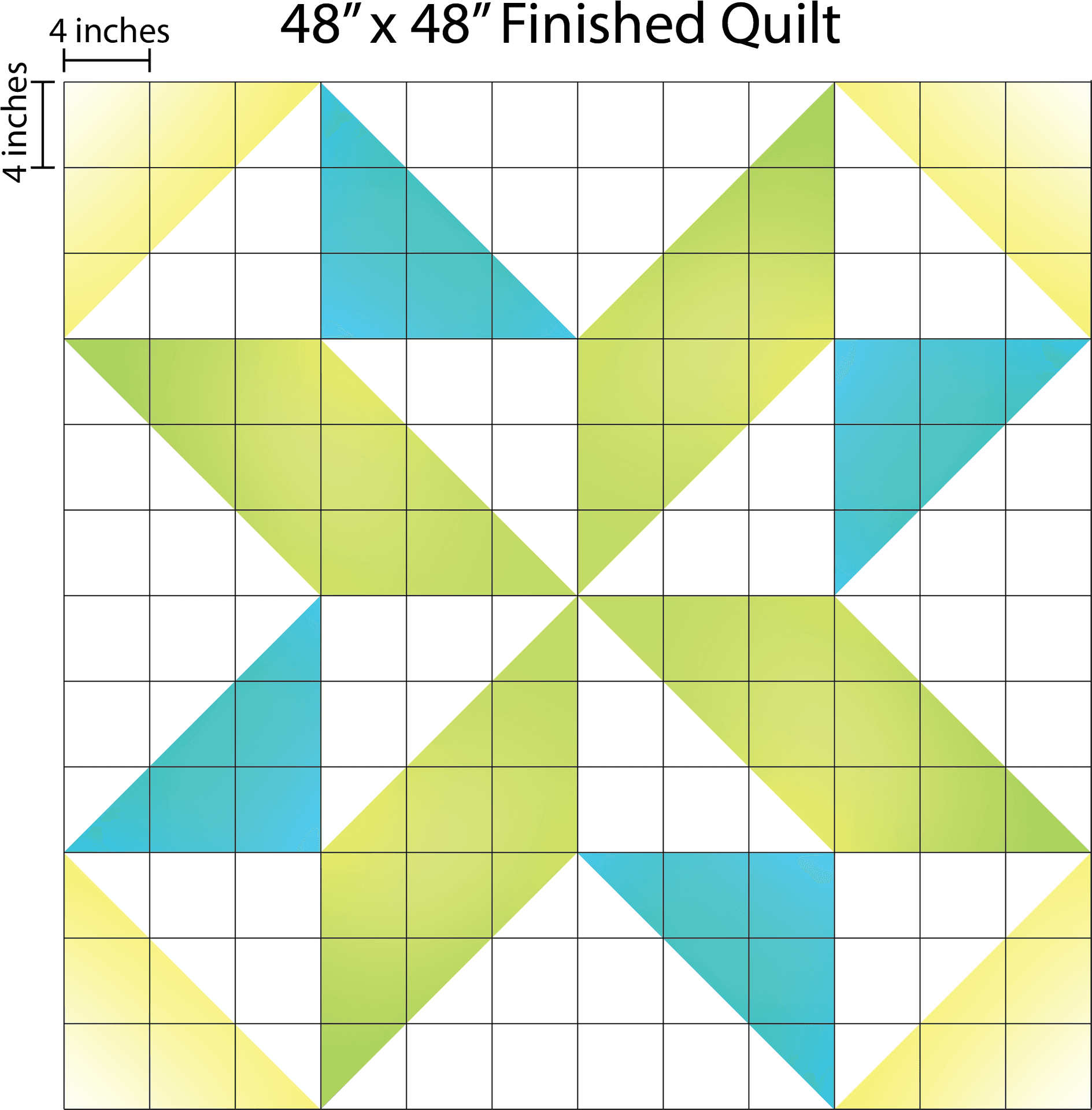 Quilt Design Graph Paper48x48 PNG image