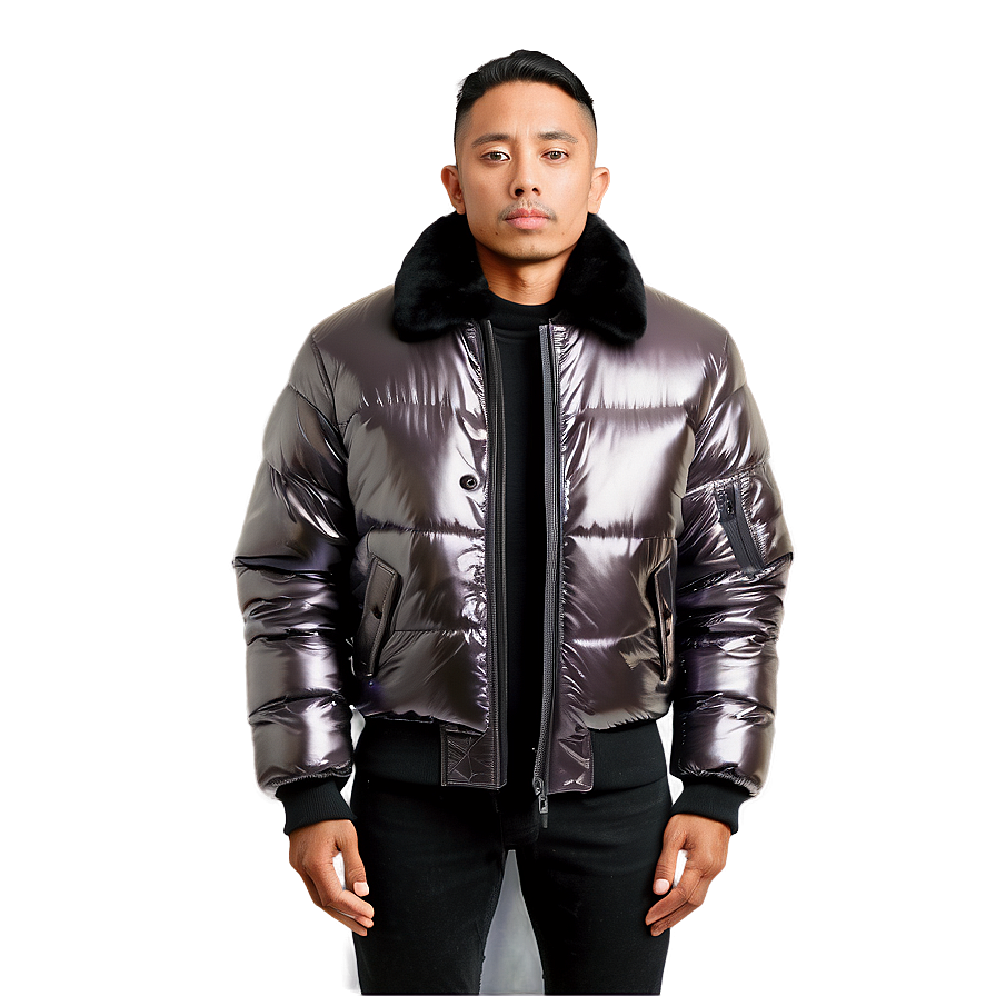 Quilted Winter Bomber Png Dmc PNG image