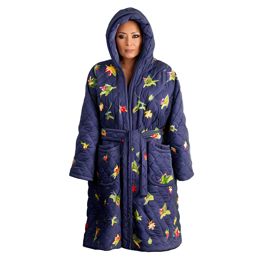 Quilted Winter Robe Png Jer PNG image