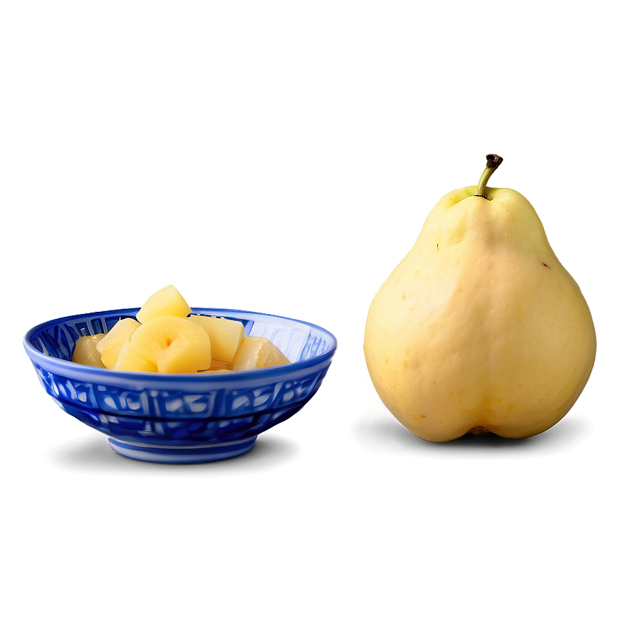 Quince Cooking Ingredients Png Jvx96 PNG image