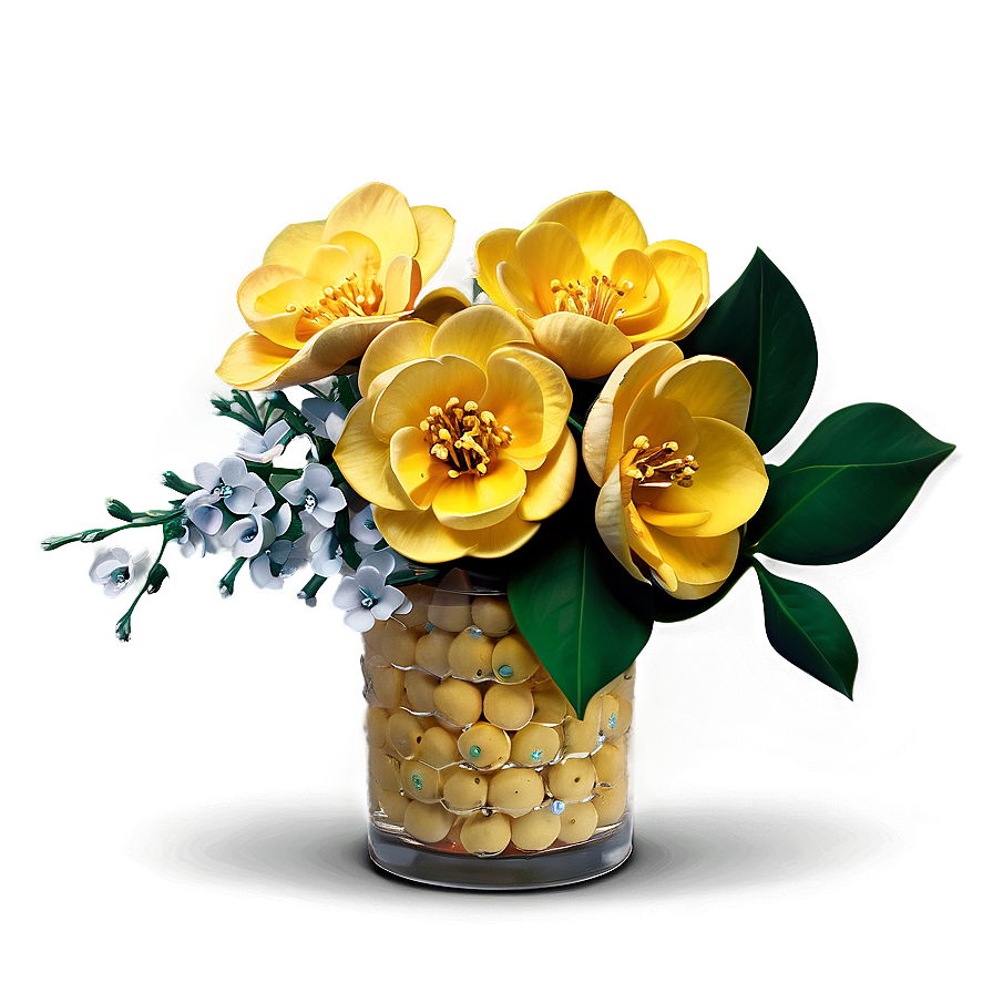 Quince Floral Arrangement Png Ekx35 PNG image