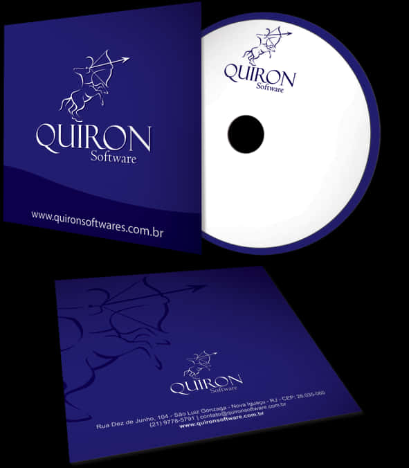 Quiron Software Branding Materials PNG image