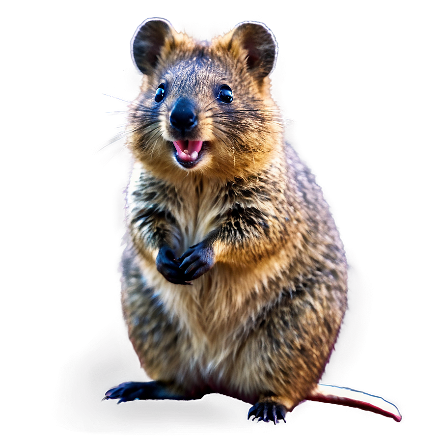 Quokka Close-up Shot Png 71 PNG image