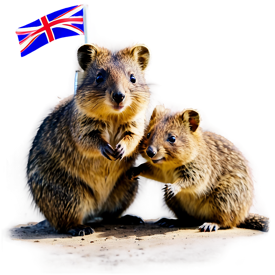 Quokka Family Moment Png Cgl50 PNG image