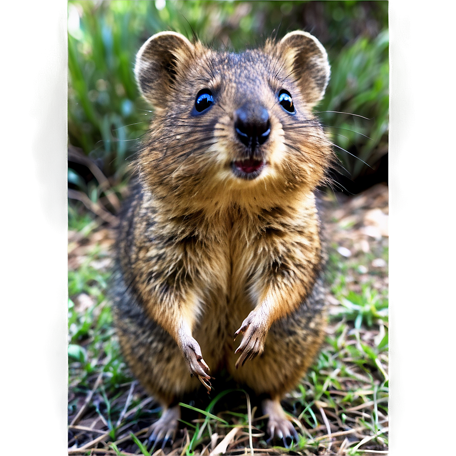 Quokka In Nature Png 06242024 PNG image