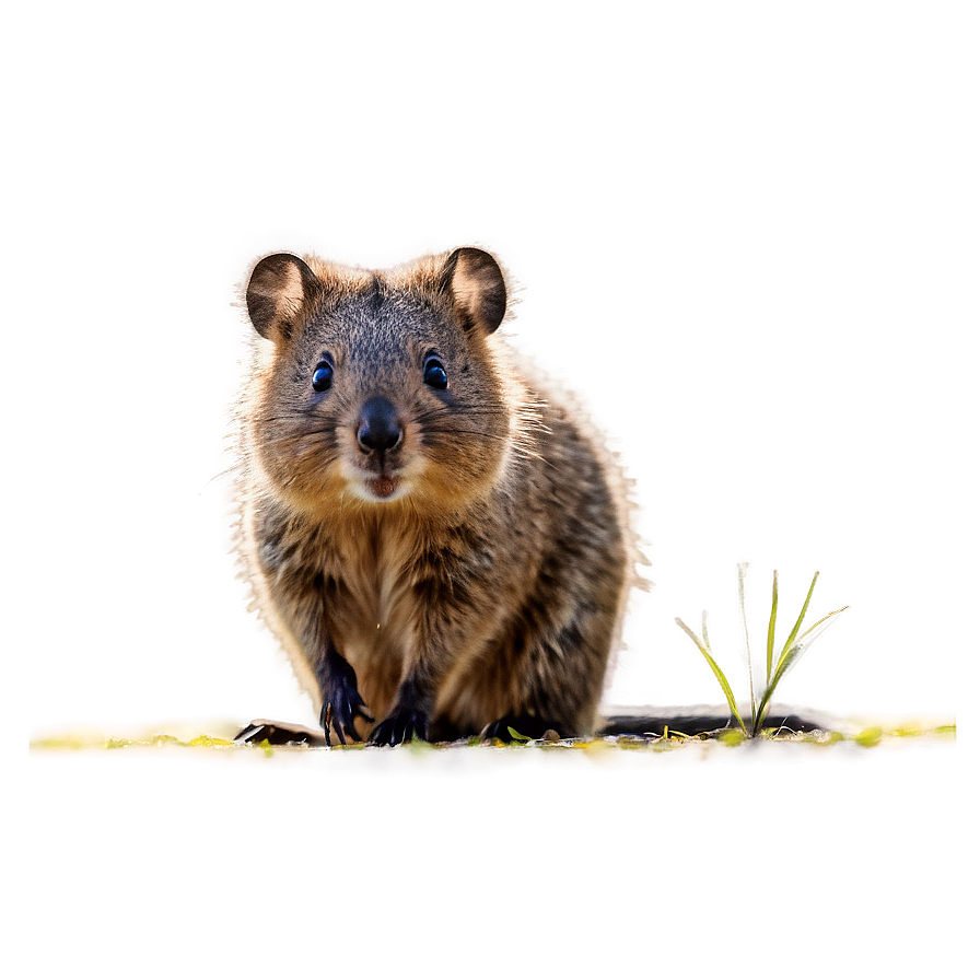 Quokka In Sunset Light Png 06242024 PNG image