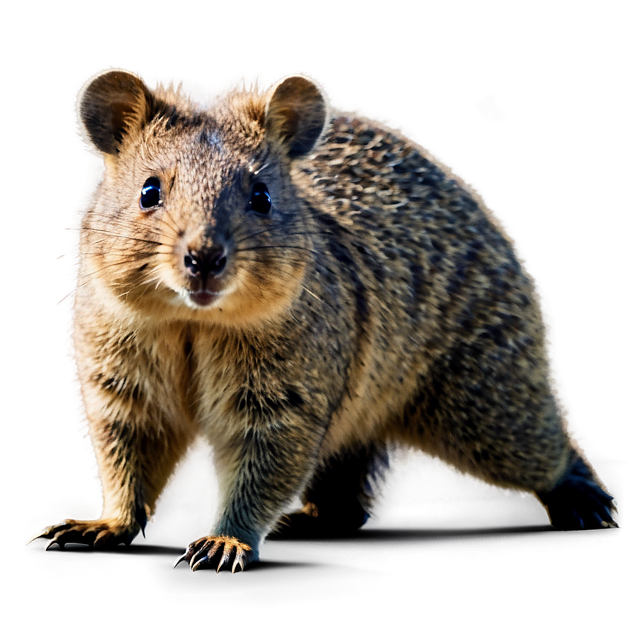 Quokka Mid-walk Png 6 PNG image