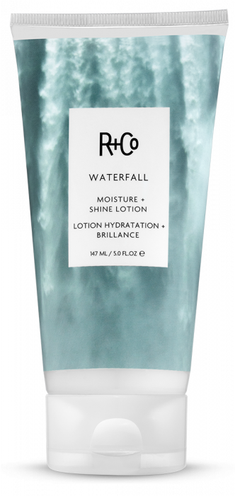 R+ Co Waterfall Moisture Shine Lotion Product PNG image