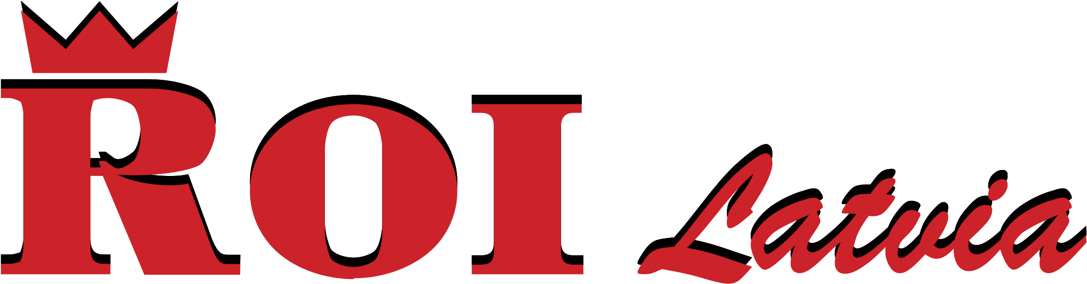 R O I Latvia Logo PNG image