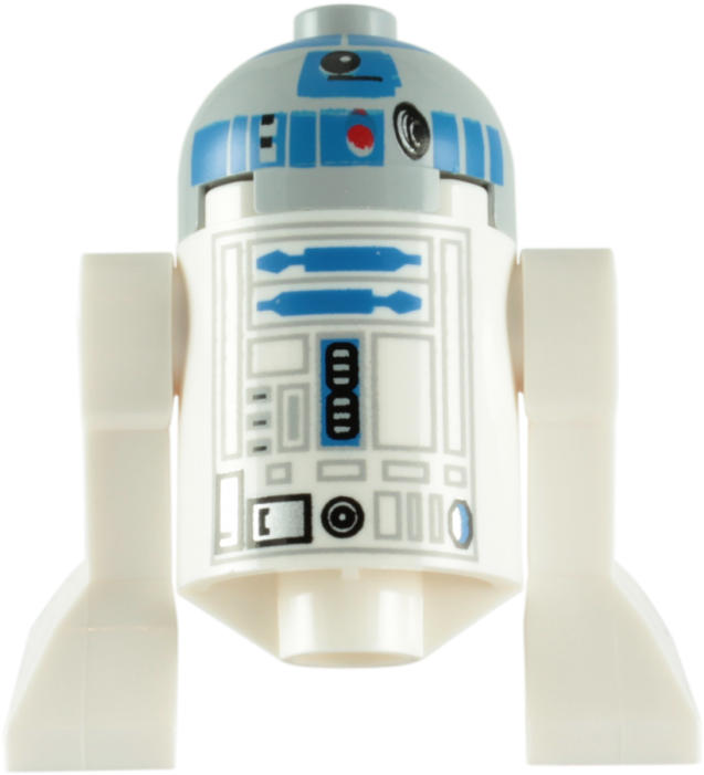 R2 D2 Figure Isolated Background PNG image