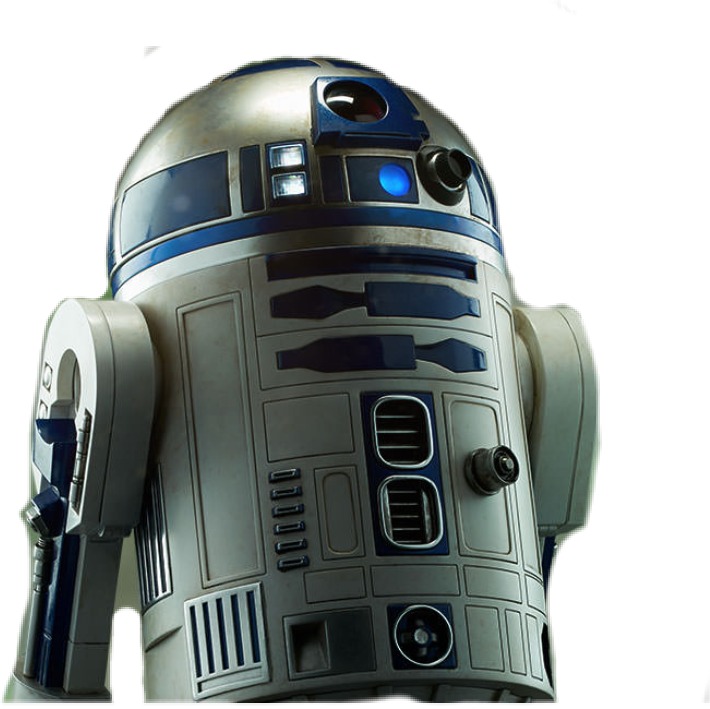 R2 D2 Iconic Star Wars Droid PNG image
