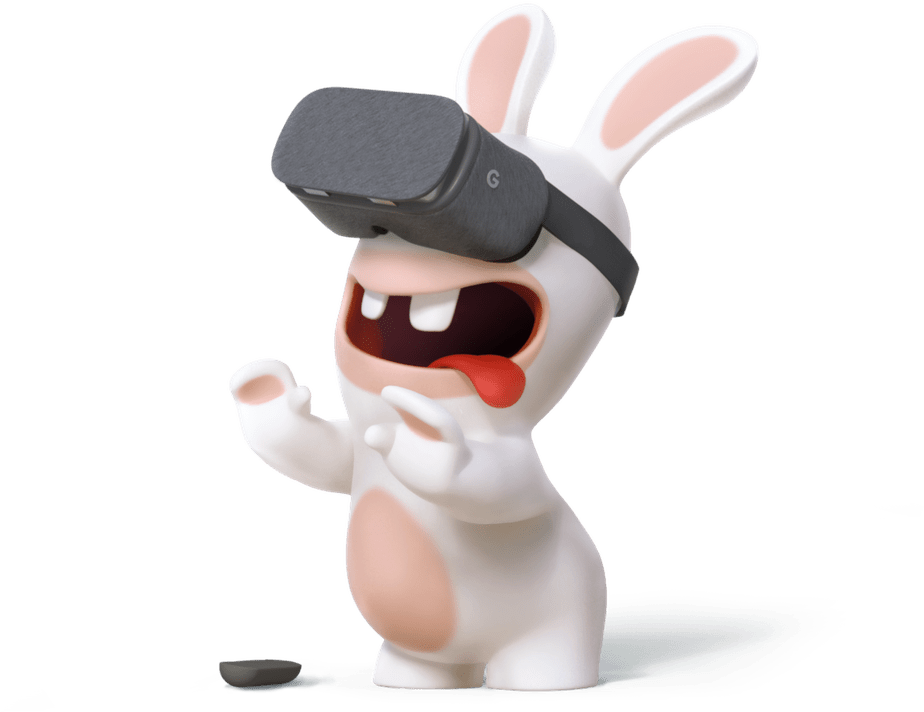 Rabbidin V R Goggles PNG image