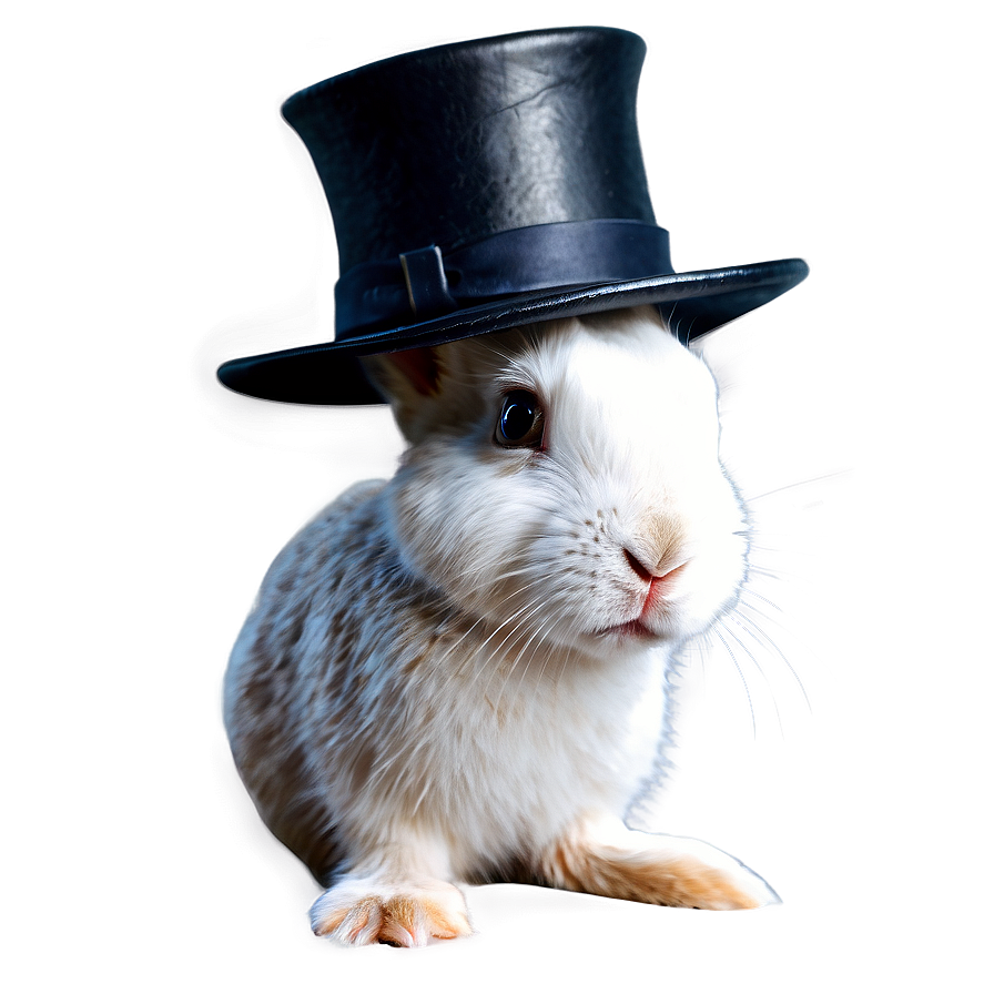 Rabbit In Hat Png Jmy85 PNG image