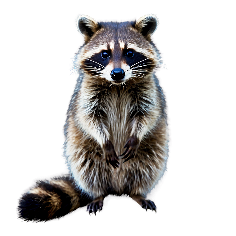 Raccoon In Moonlight Png Sed PNG image