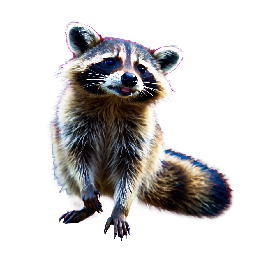 Raccoon In Snow Png Efu75 PNG image