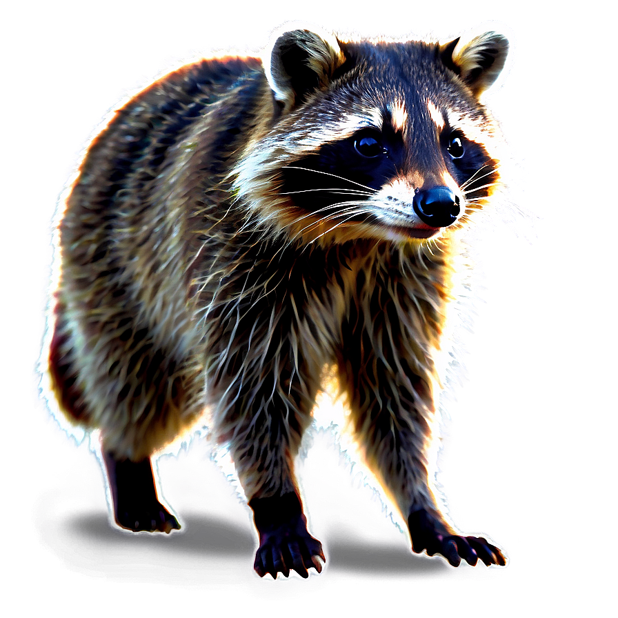 Raccoon Walking Animation Png Guu PNG image