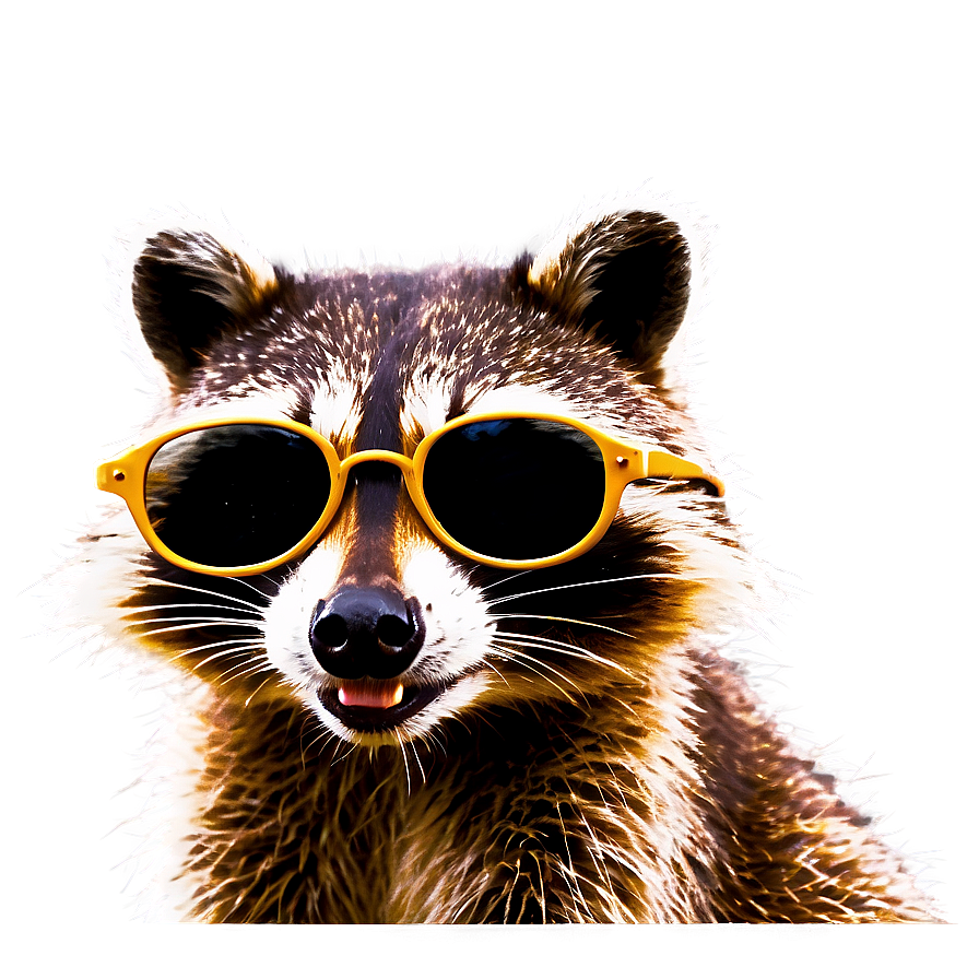 Raccoon With Sunglasses Png 45 PNG image