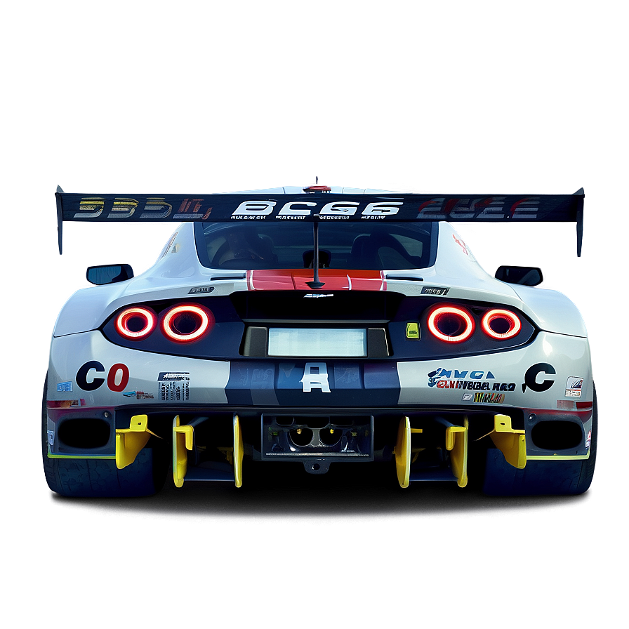 Racing Car Rear View Png 06262024 PNG image