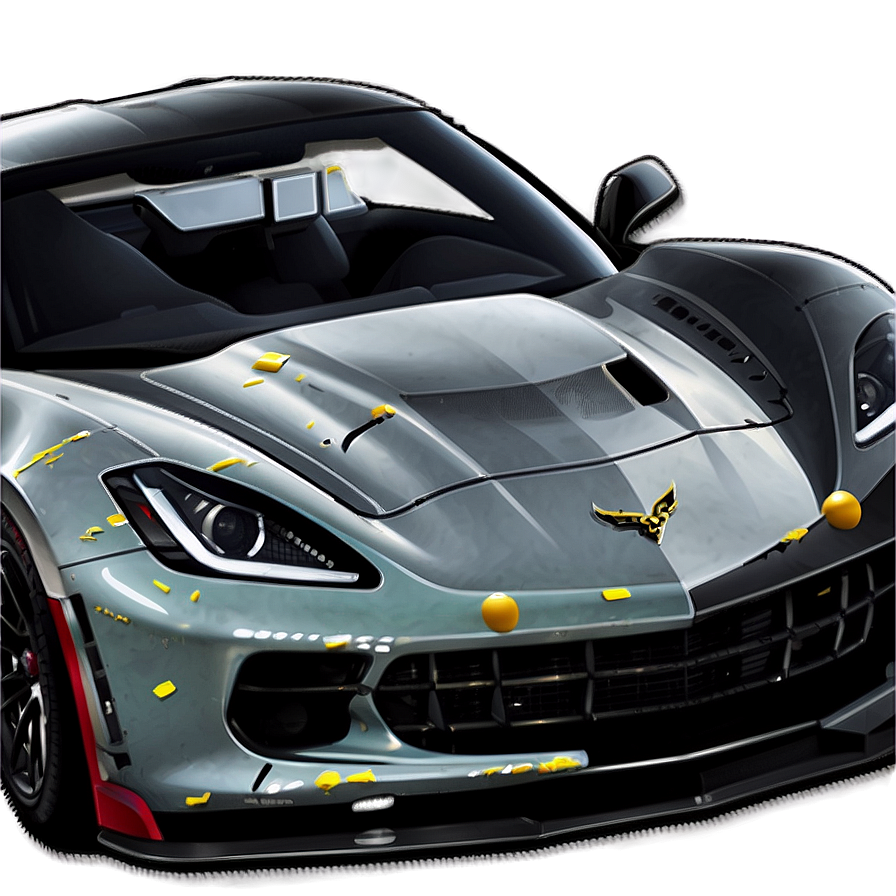 Racing Corvette Png Agc PNG image