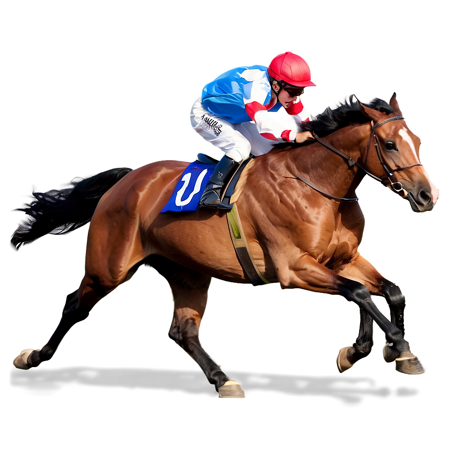 Racing Horse In Full Gallop Png 44 PNG image