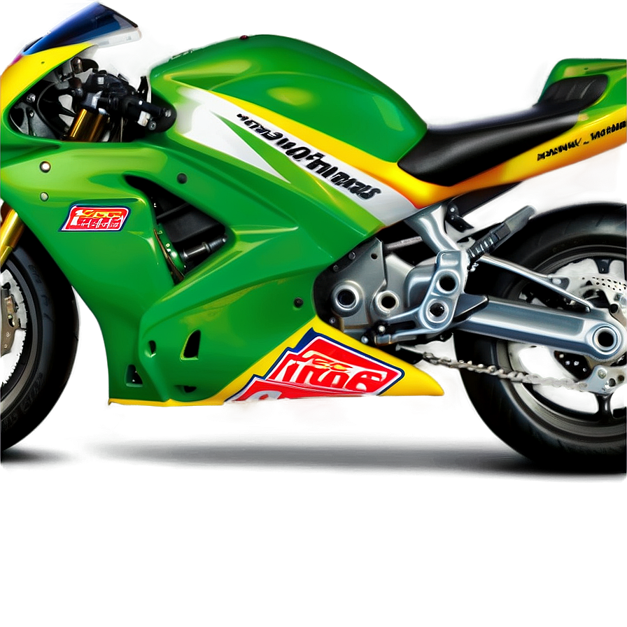 Racing Motorcycle Clipart Png 05212024 PNG image