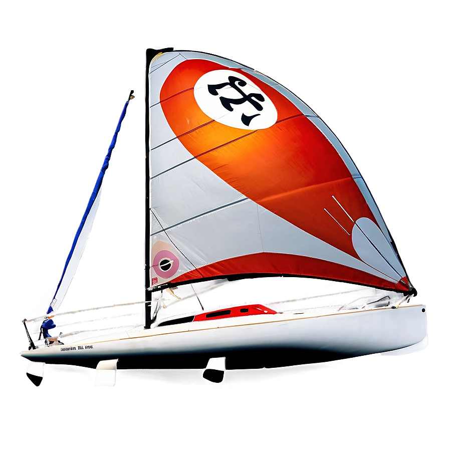 Racing Sailboat Action Png 05242024 PNG image