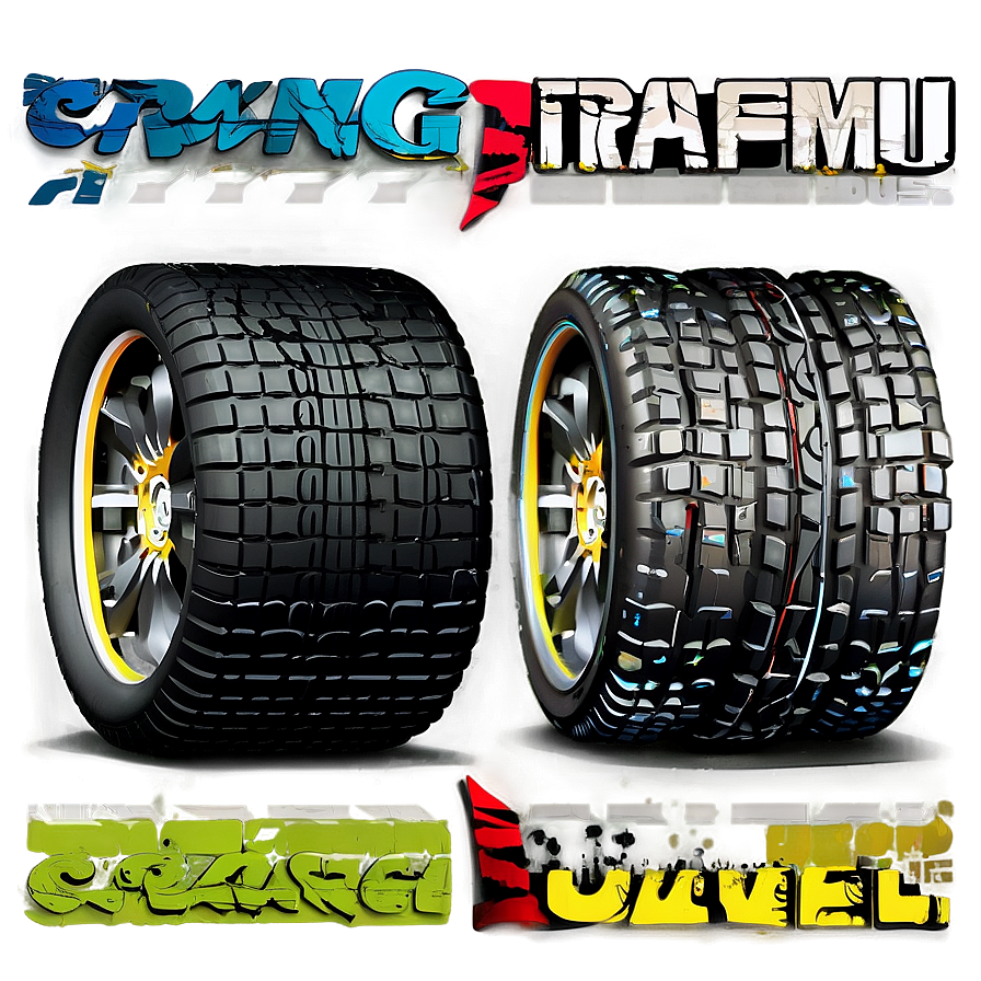 Racing Tire Tread Texture Png 06272024 PNG image