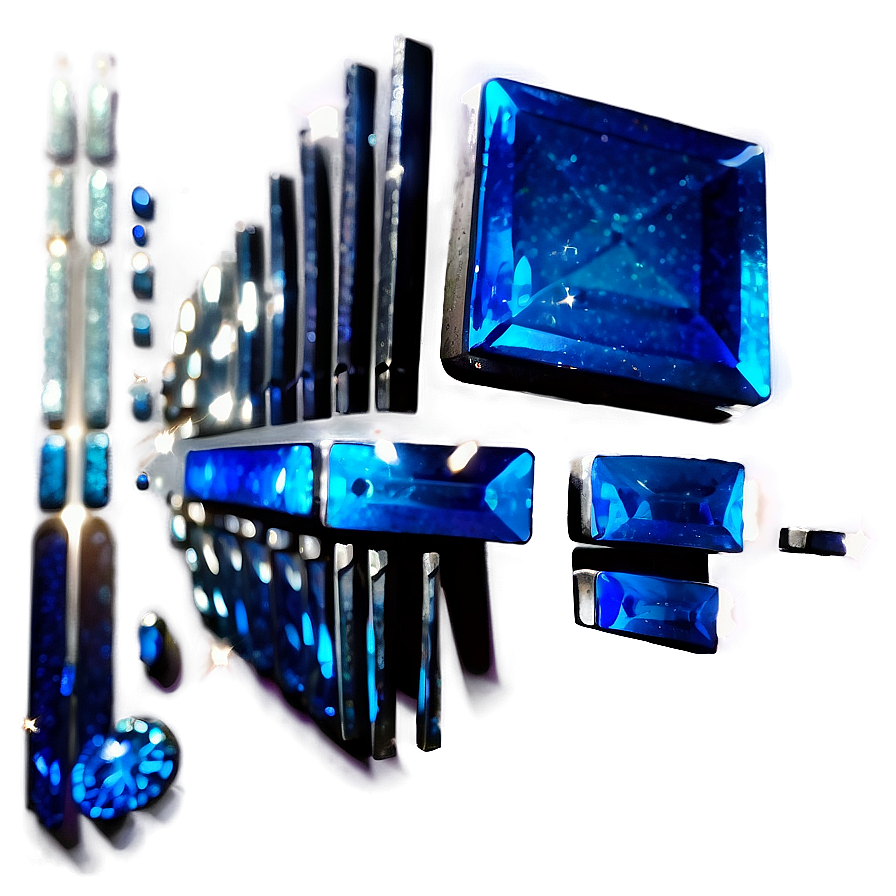 Radiant Blue Sparkle Png Cln27 PNG image