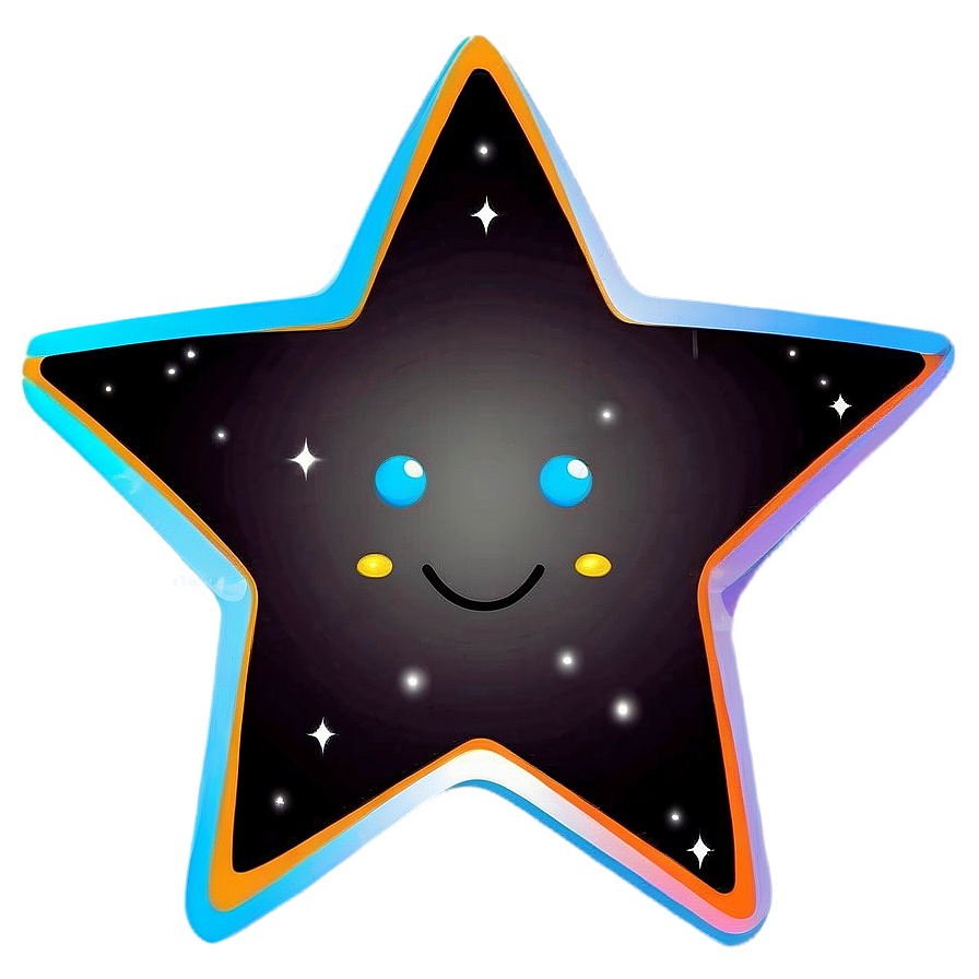 Radiant Cartoon Star Png 60 PNG image