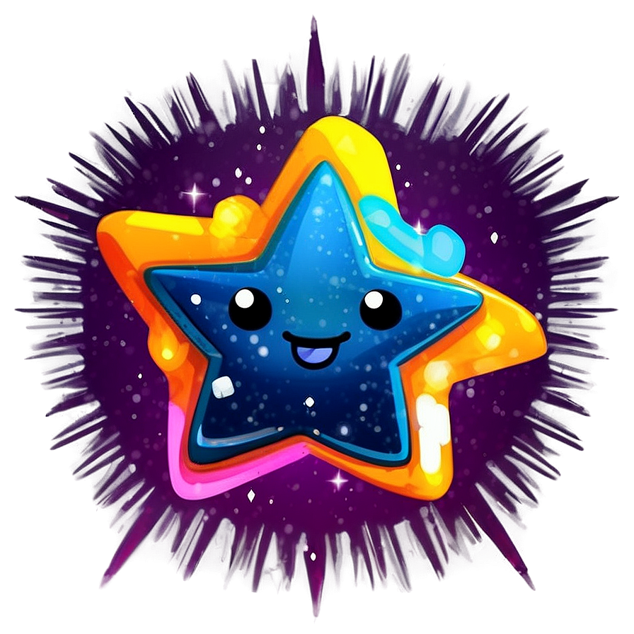 Radiant Cartoon Star Png Gxh PNG image