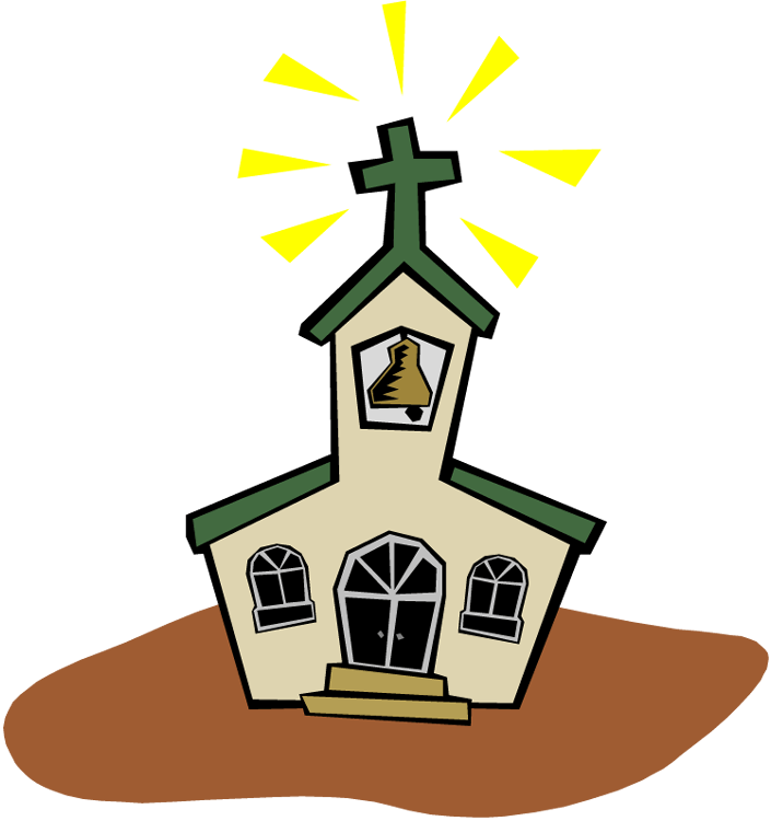 Radiant Church Clipart PNG image