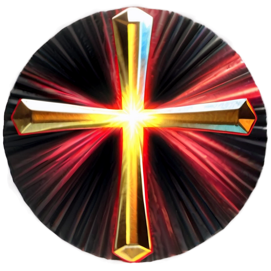 Radiant Cross Highlight Png 04302024 PNG image